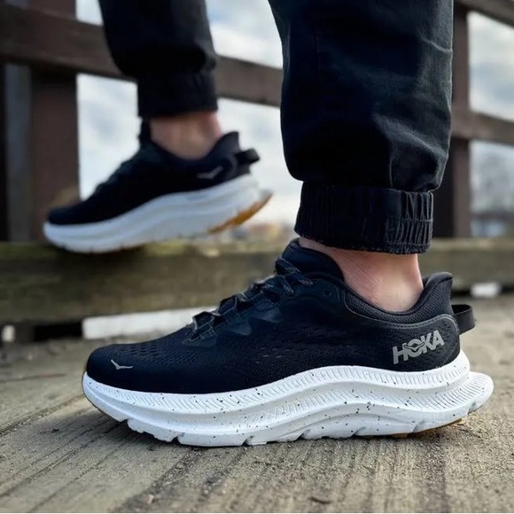 Hoka Men’s Kawana 2 black / white size 11 NEW - Picture 8 of 13